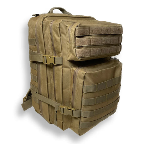 K-Force - Tactical Assault Rygsæk Large 40L // Sand / Ørken-1-XtraGrej