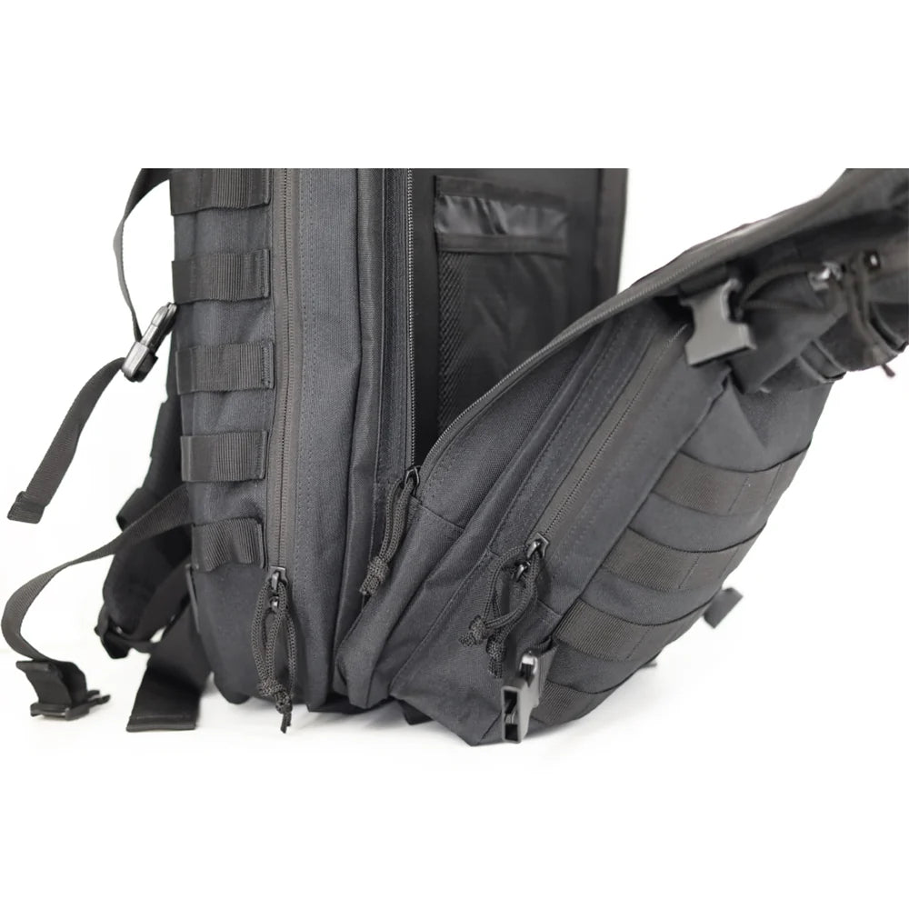 K-Force - Tactical Assault Rygsæk Large 40L // Sort-5-XtraGrej