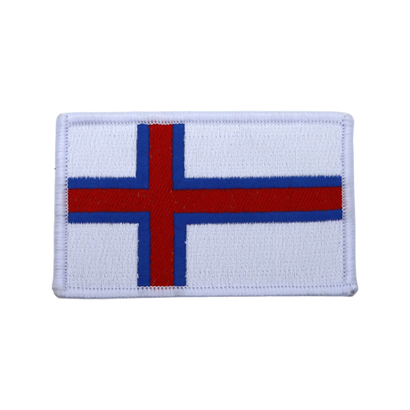 K-Force Tactical - Færøerne Flag Patch-1-XtraGrej