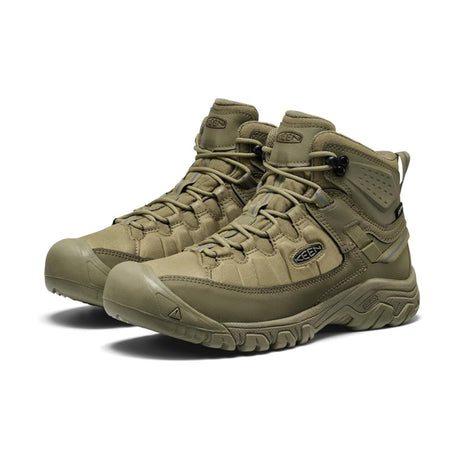 Keen - Targhee EXP Mid WP Herre Vandrestøvler // Martini Olive-4-XtraGrej