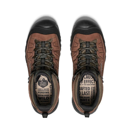 Keen - Targhee IV MID WP Herre Vandrestøvle // Bison-Black-4-XtraGrej