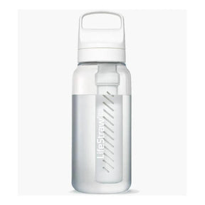 Lifestraw - Go Series Vandflaske 1L // Clear-1-XtraGrej