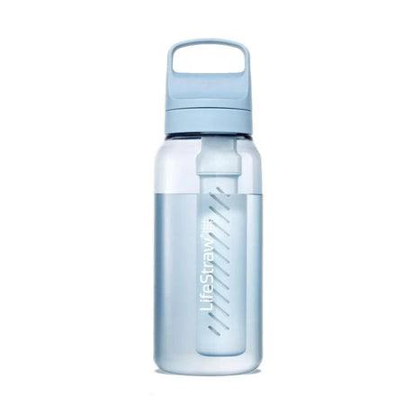 Lifestraw - Go Series Vandflaske 1L // Lys blå-1-XtraGrej
