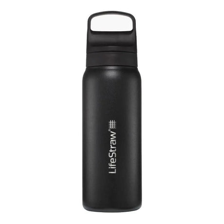 LifeStraw - Go Stainless Steel 2.0 Filter Vandflaske 710ml Sort-1-XtraGrej