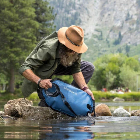 LifeStraw - Peak Large Gravity Vandfilter System 8L // Blå-4-XtraGrej