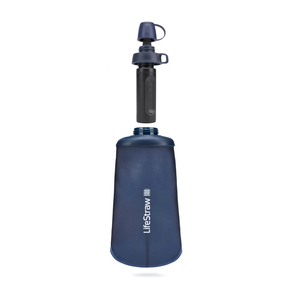 LifeStraw - Peak Squeeze Flaske 650 ml // Blå-3-XtraGrej