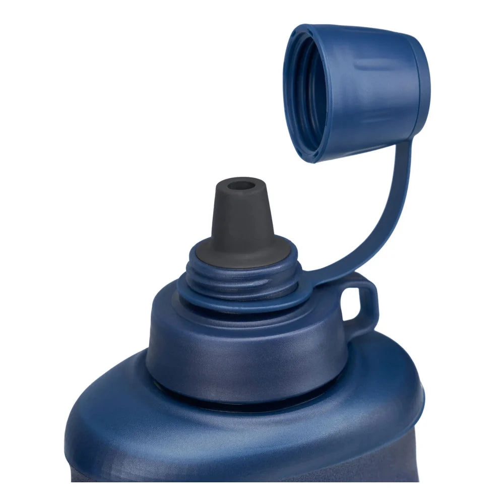 LifeStraw - Peak Squeeze Vandrensningsflaske 1L // Blå-3-XtraGrej