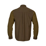 Logmar letvægts L/S-skjorte // Dark Olive / Willow Green-7-XtraGrej