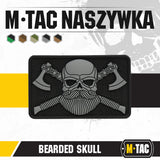 M-tac bearded skull 3d pvc