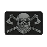 M-tac bearded skull 3d pvc