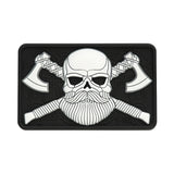 M-tac bearded skull 3d pvc