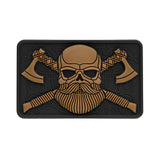 M-tac bearded skull 3d pvc