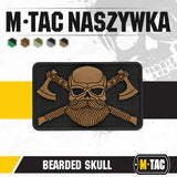 M-tac bearded skull 3d pvc