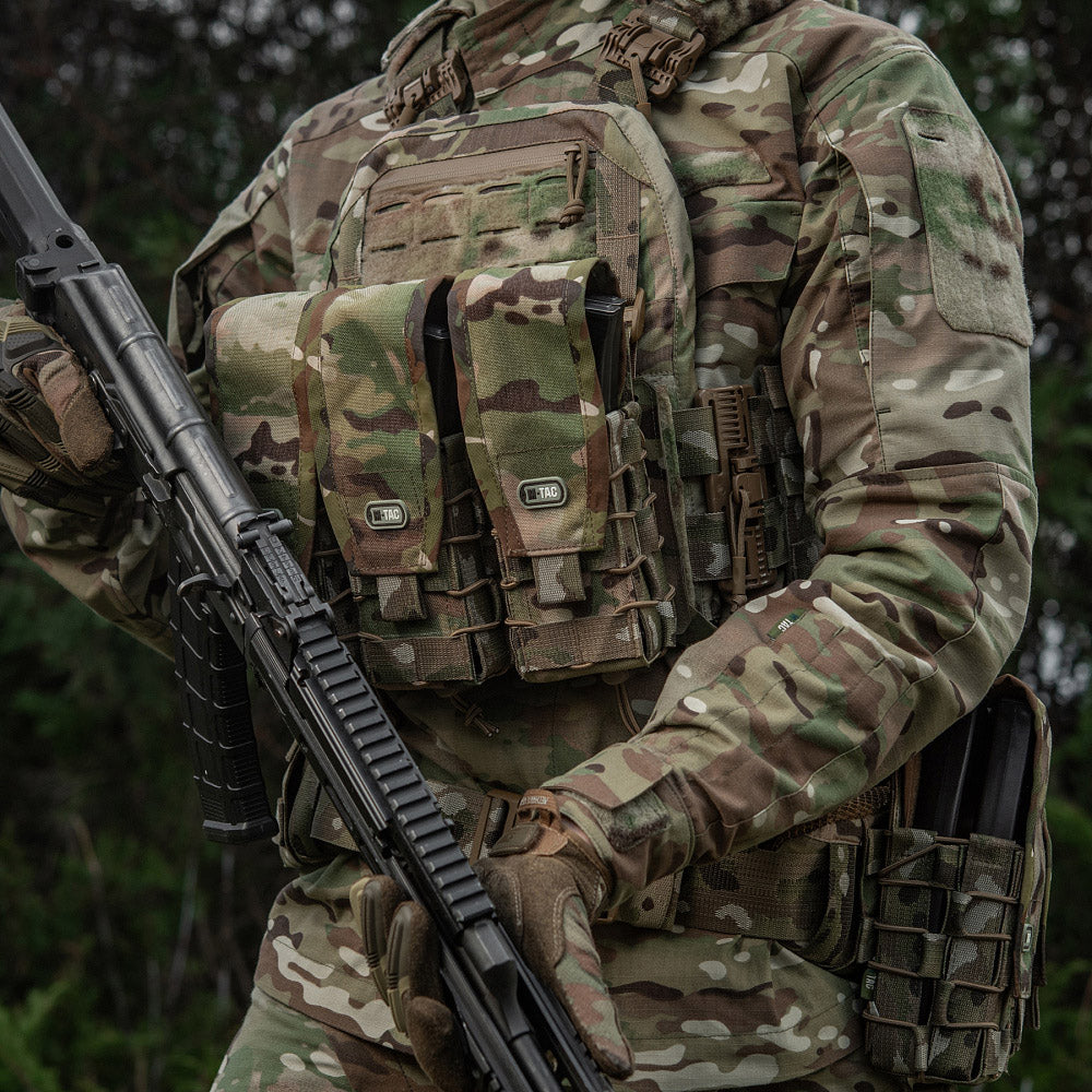 M-Tac Double AK Mag Pouch with Cover