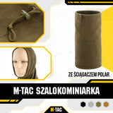 M-Tac fleece neck gaiter with drawstring (260g/m2)