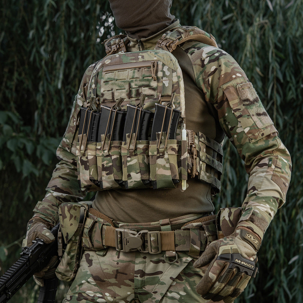 M-Tac Front Panel for plate carrier Cuirass QRS for 4 Magazine