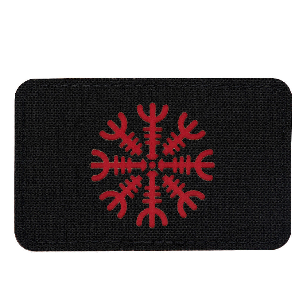 M-Tac patch Helmet of Horror horizontal Laser Cut