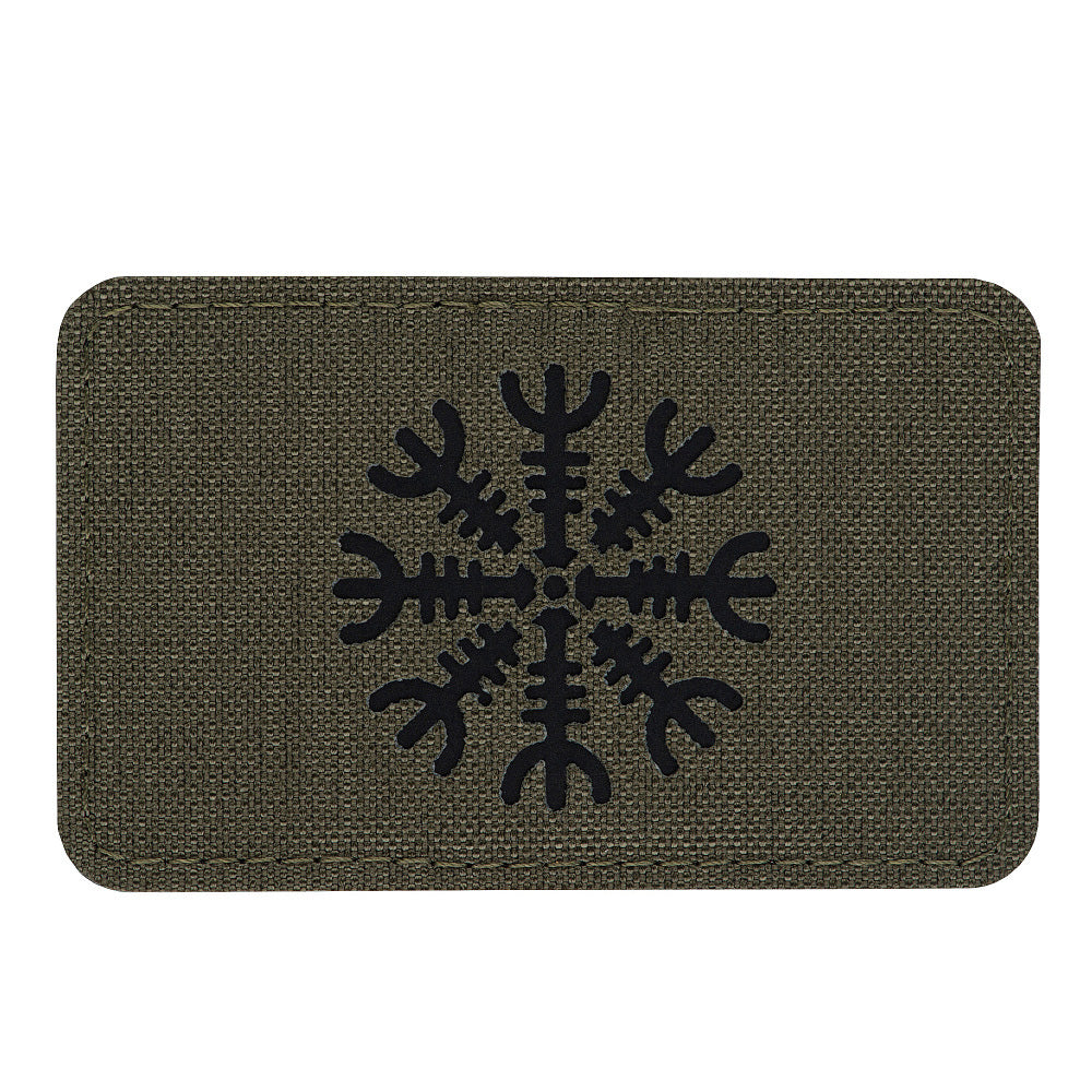 M-Tac patch Helmet of Horror horizontal Laser Cut