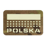M-Tac patch Polska (with flag) 50x80 Laser Cut