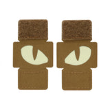 M-Tac patch Tiger Eyes Laser Cut (couple)