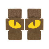 M-Tac patch Tiger Eyes Laser Cut (couple)
