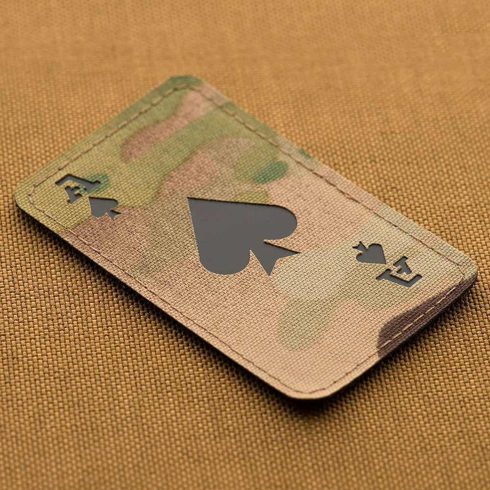 M-Tac patch Ace of Spades Laser Cut