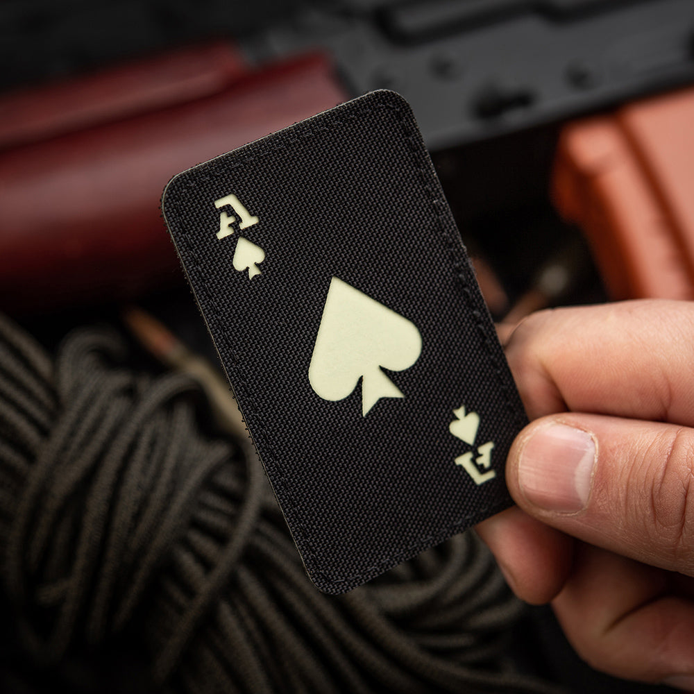 M-Tac patch Ace of Spades Laser Cut