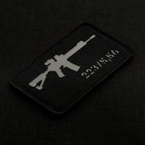 M-Tac patch AR-15 223/5","56 Laser Cut