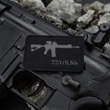 M-Tac patch AR-15 223/5","56 Laser Cut