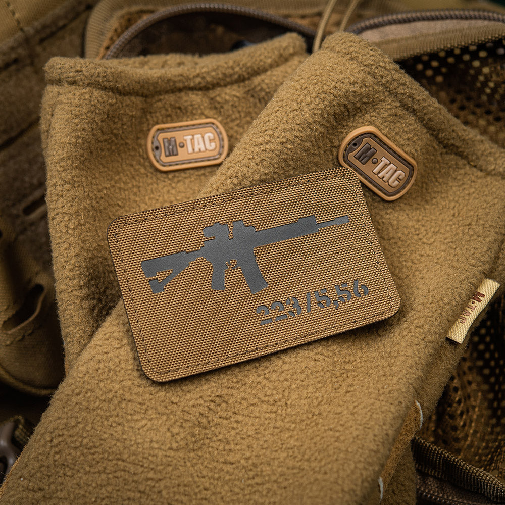 M-Tac patch AR-15 223/5","56 Laser Cut