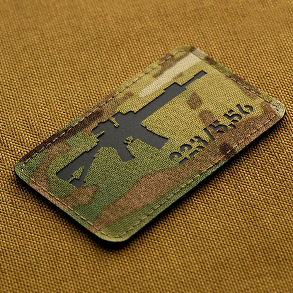 M-Tac patch AR-15 223/5","56 Laser Cut
