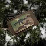 M-Tac patch AR-15 223/5","56 Laser Cut
