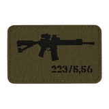 M-Tac patch AR-15 223/5","56 Laser Cut