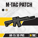 M-Tac patch AR-15 3D PVC