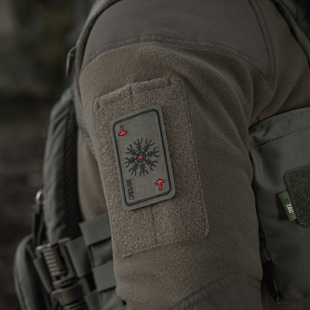 M-Tac patch map Helmet of Horror (embroidery)