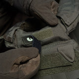 M-Tac patch Cat Eyes Laser Cut Ranger Green/gid