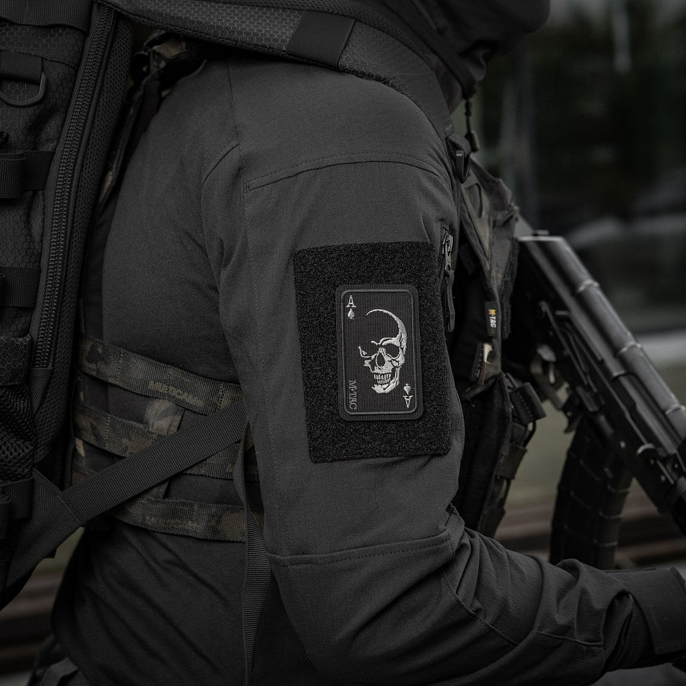M-Tac patch Face of war (Embroidery)
