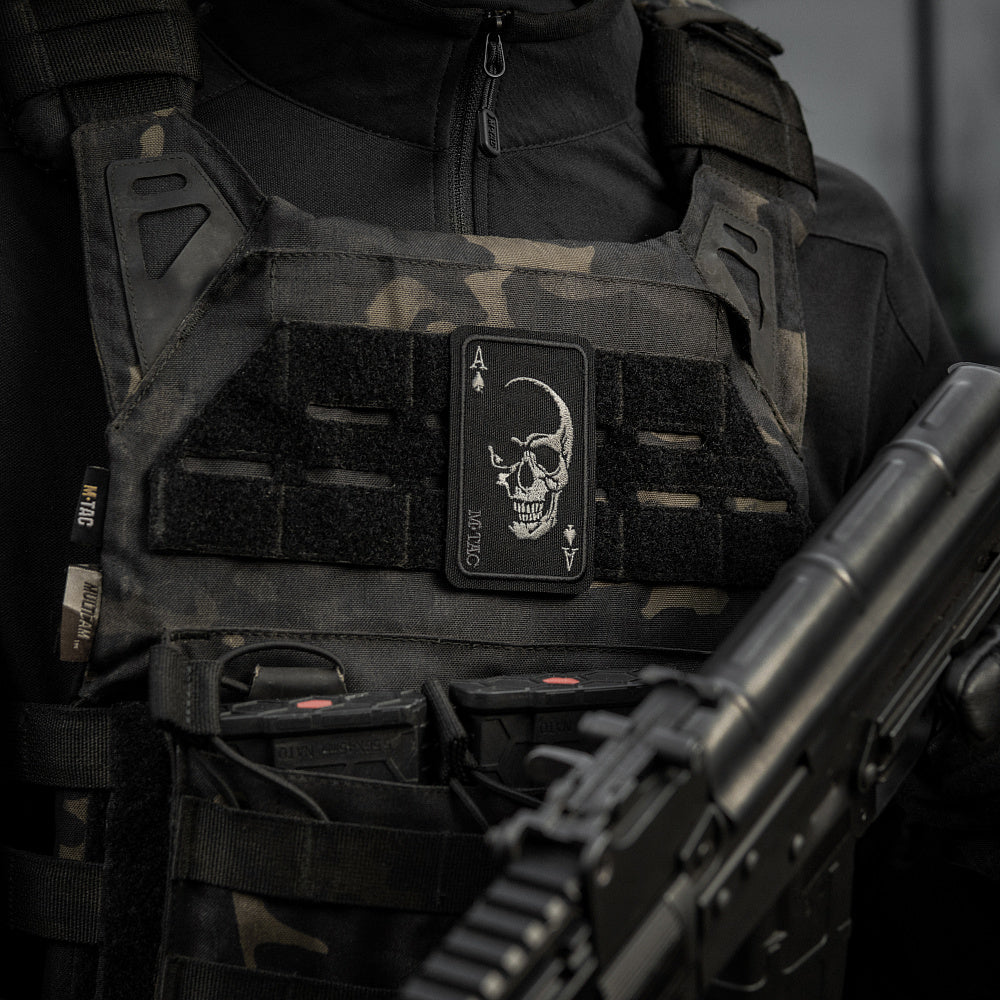 M-Tac patch Face of war (Embroidery)
