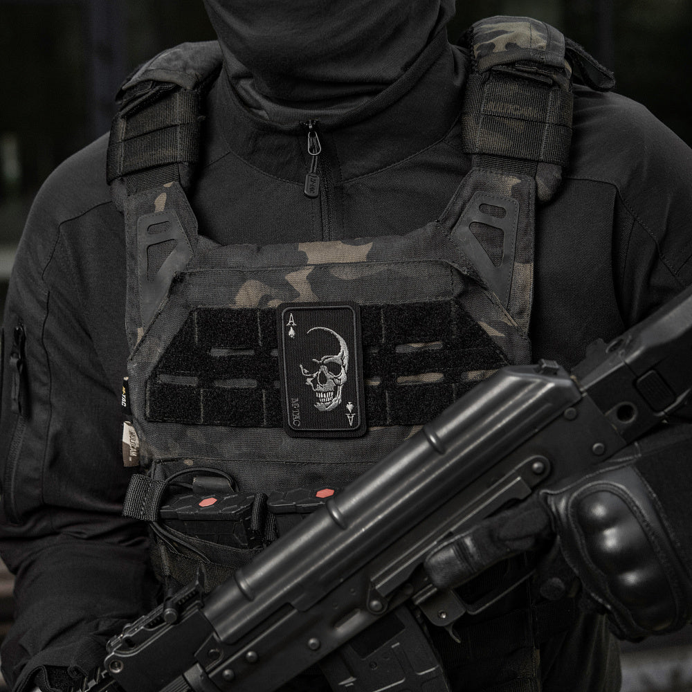 M-Tac patch Face of war (Embroidery)