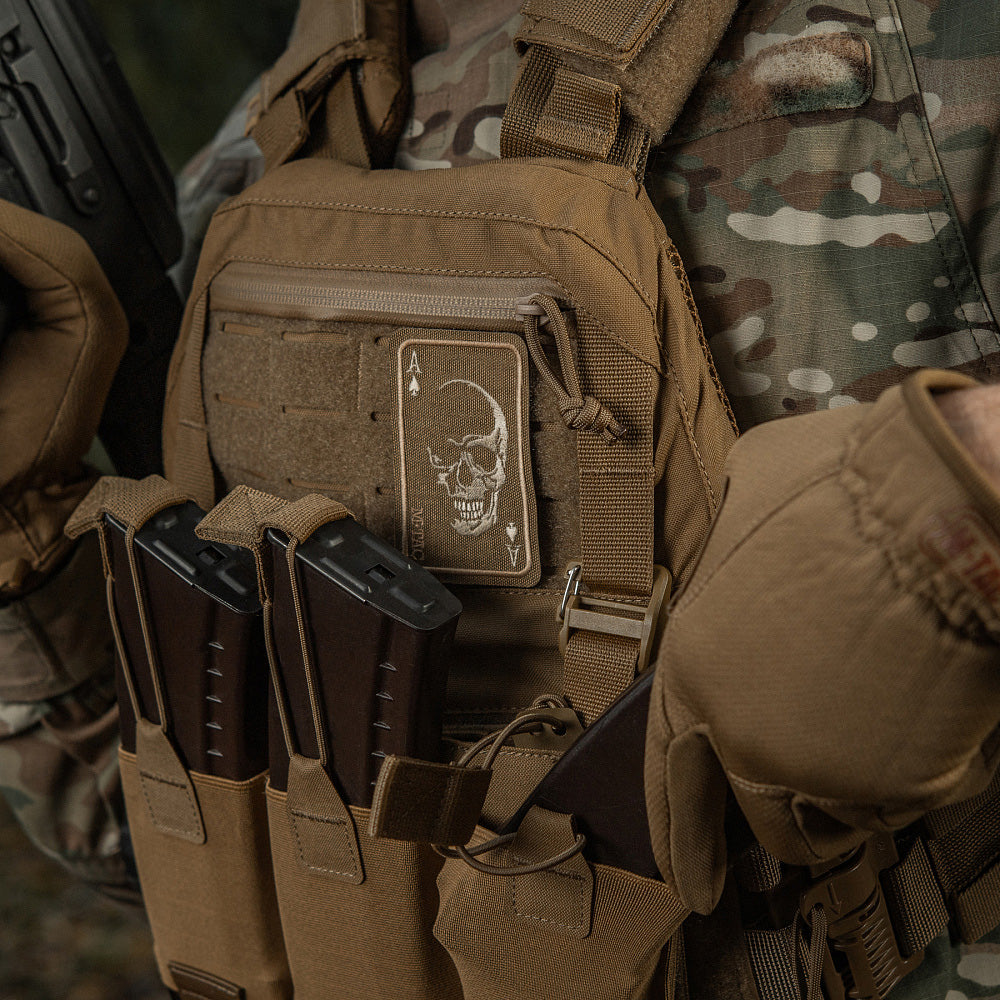 M-Tac patch Face of war (Embroidery)