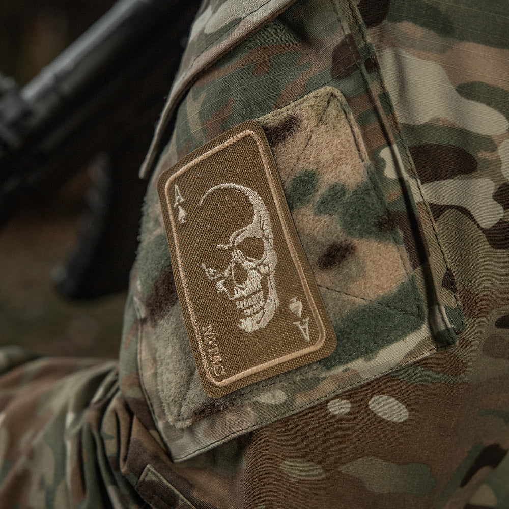 M-Tac patch Face of war (Embroidery)