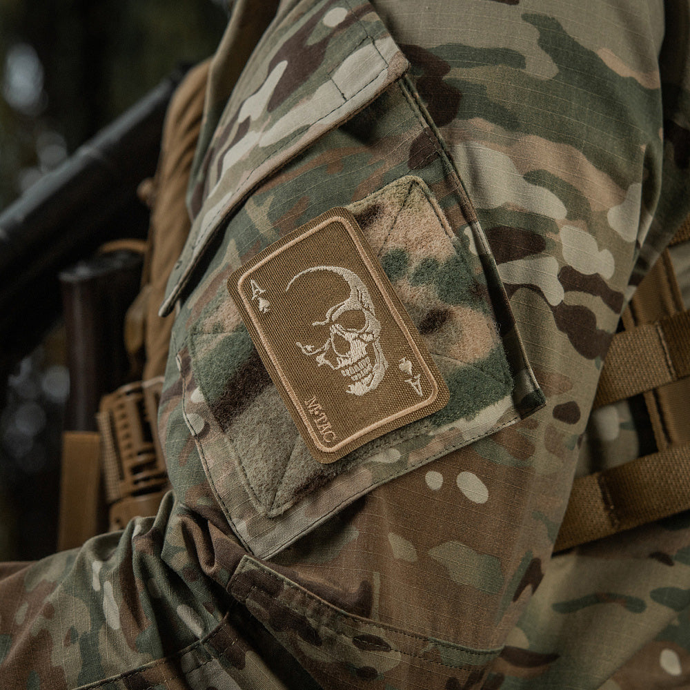 M-Tac patch Face of war (Embroidery)