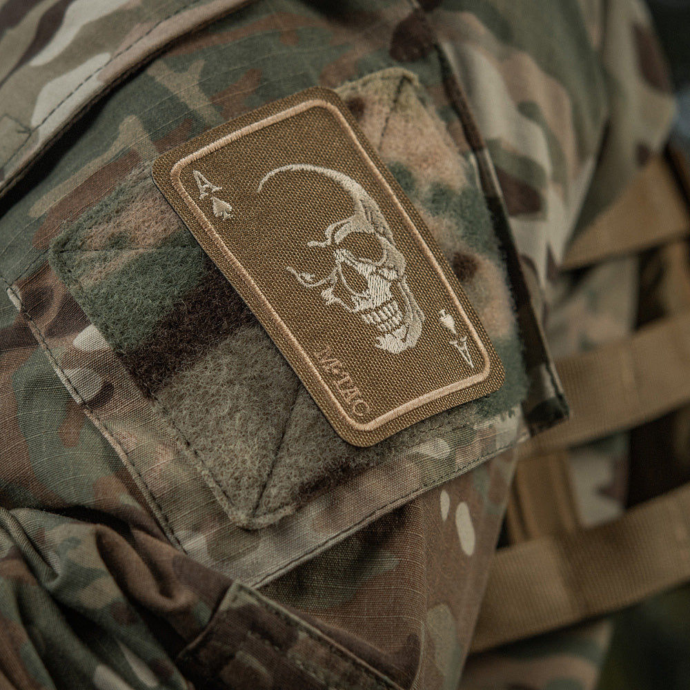 M-Tac patch Face of war (Embroidery)