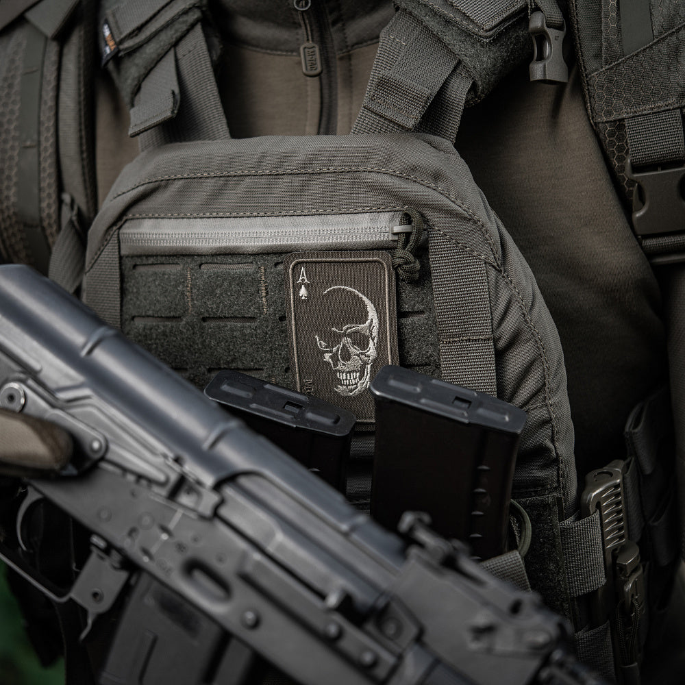 M-Tac patch Face of war (Embroidery)