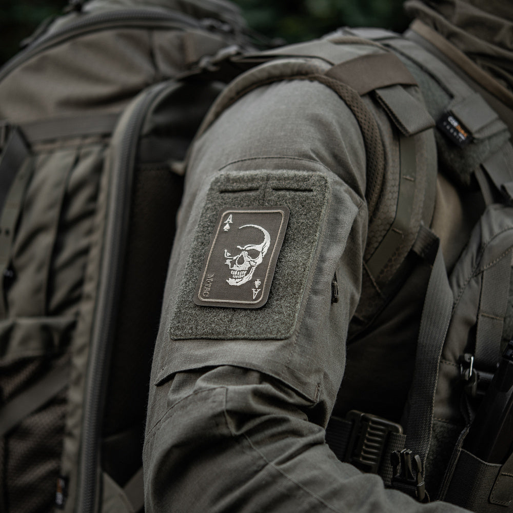 M-Tac patch Face of war (Embroidery)