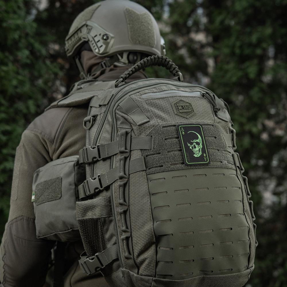 M-Tac patch Face of war (Embroidery)