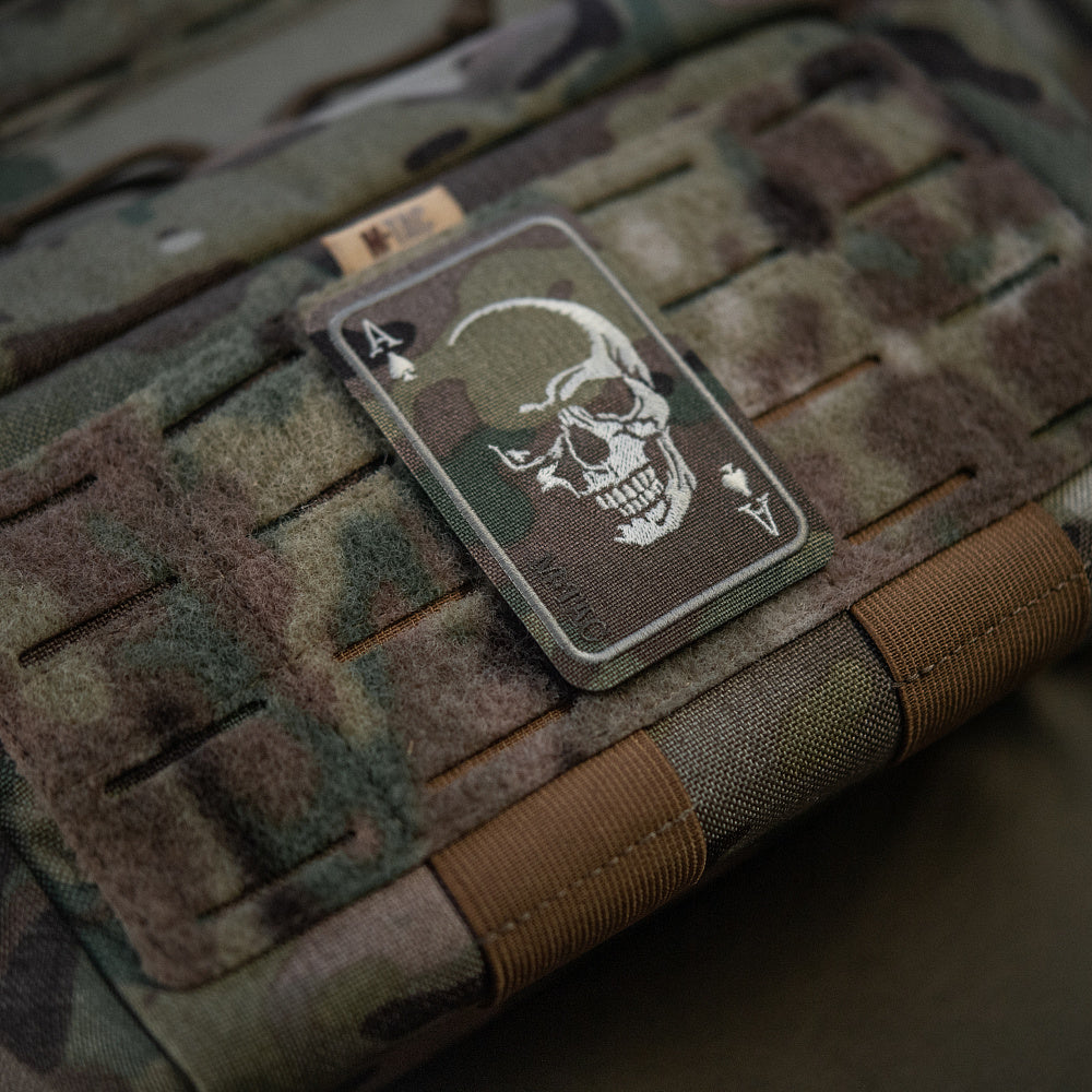 M-Tac patch Face of war (Embroidery)