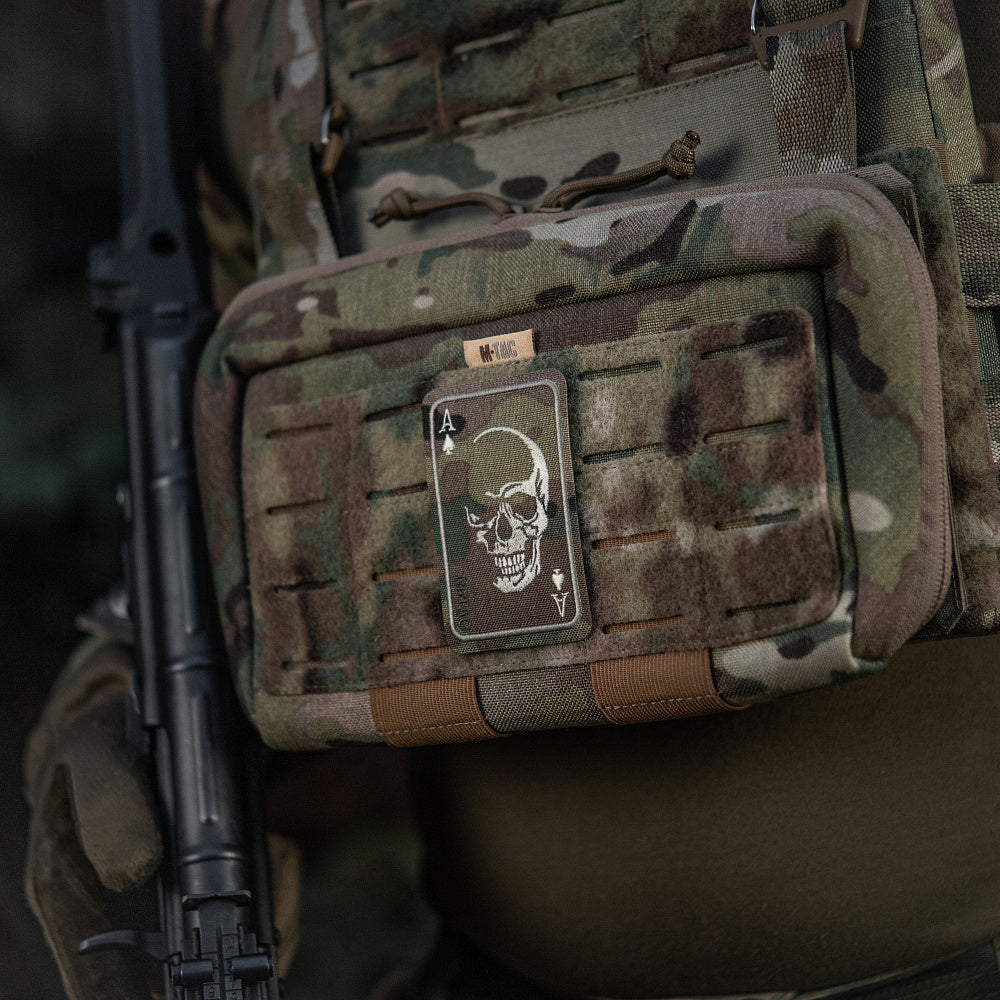 M-Tac patch Face of war (Embroidery)