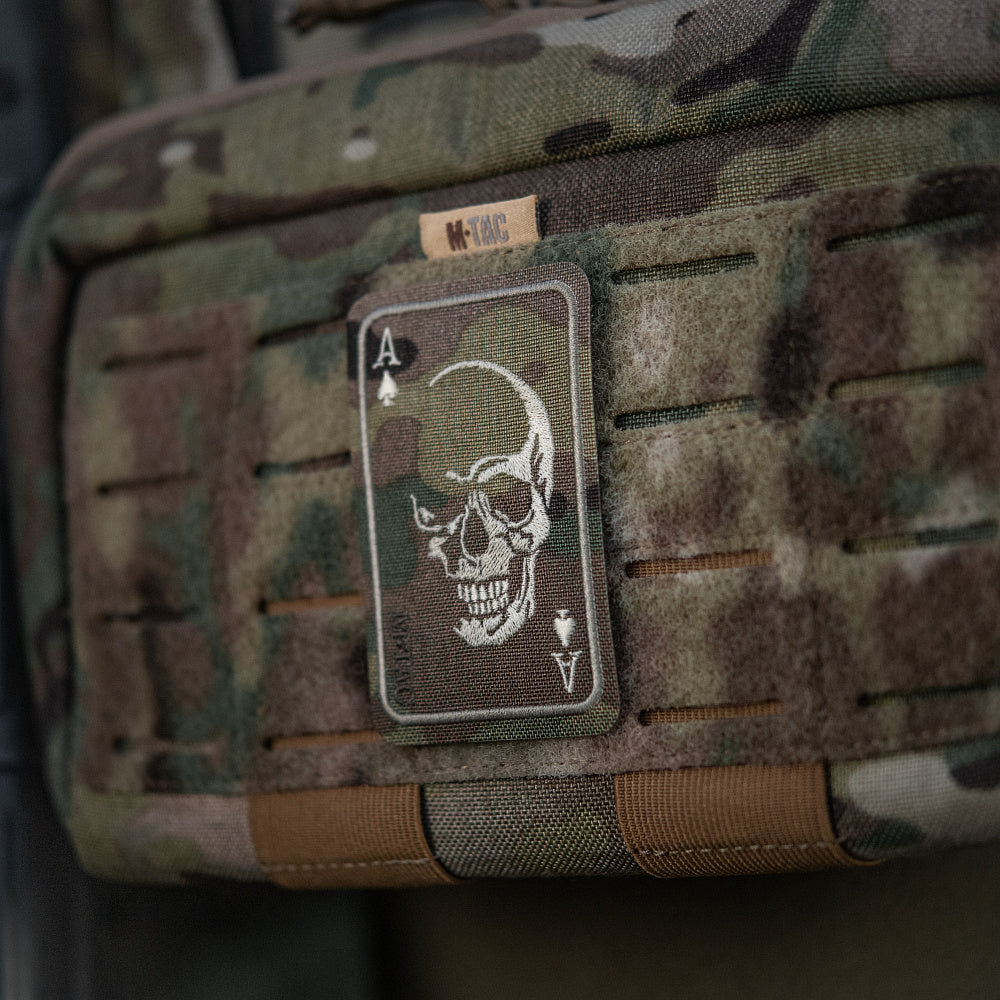 M-Tac patch Face of war (Embroidery)