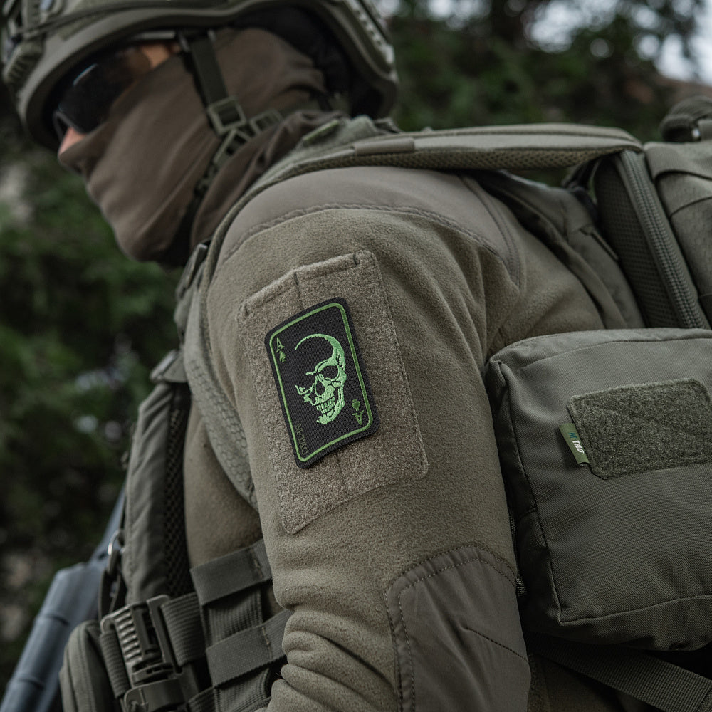 M-Tac patch Face of war (Embroidery)
